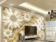 بورس کاغذ دیواری پوستر پارکت