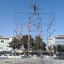 داربست فلزی لطفی (تخته)